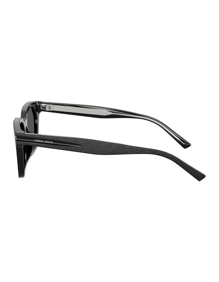 Acetate Sunglasses in Black image 2