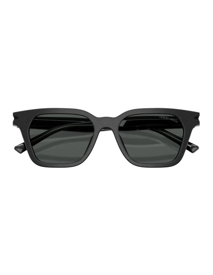 Acetate Sunglasses in Black image 4