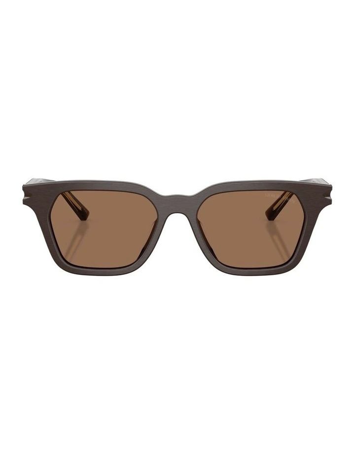 Acetate Sunglasses in Brown image 2