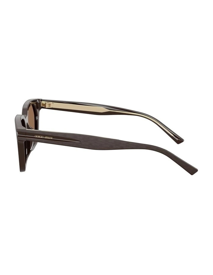 Acetate Sunglasses in Brown image 3