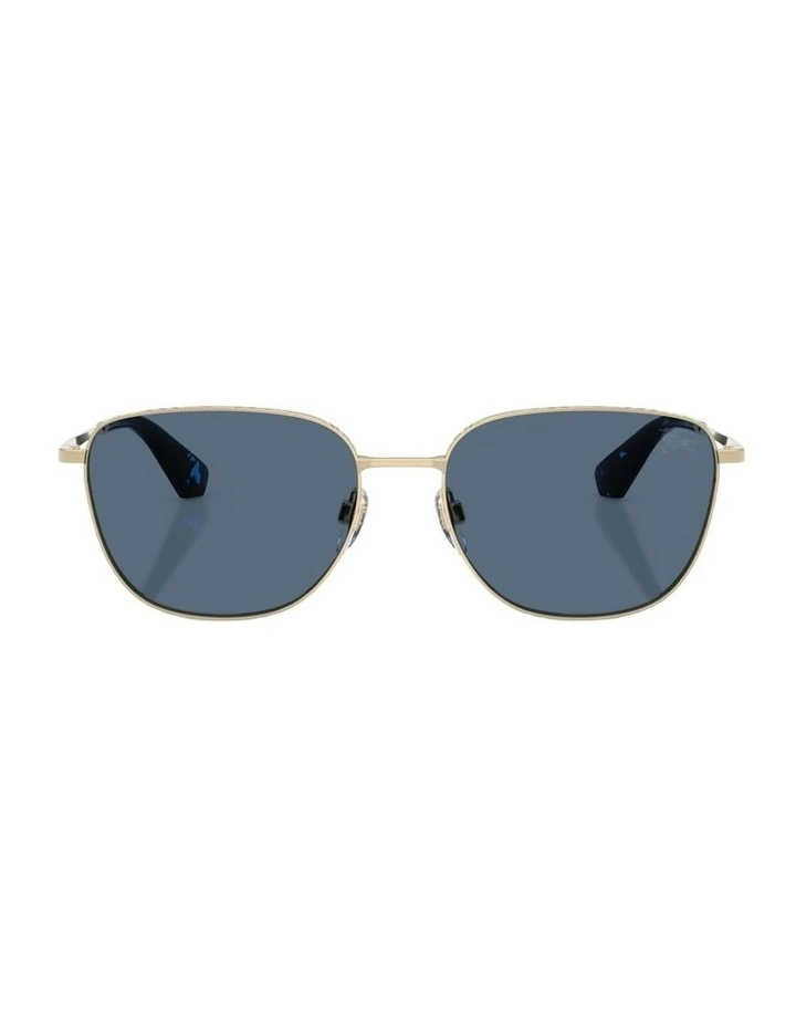 Metal Sunglasses in Gold image 2