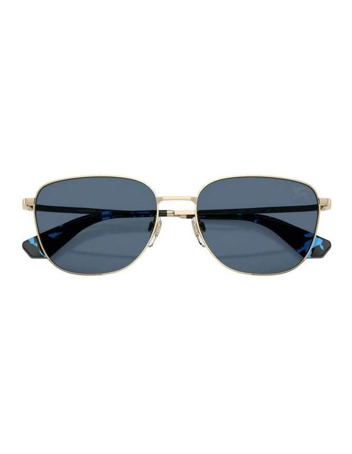 Metal Sunglasses in Gold image 4