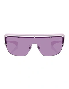 Metal Sunglasses in Violet
