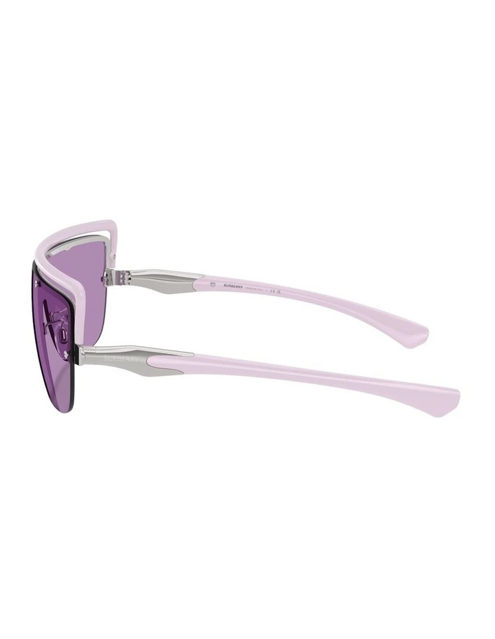 Metal Sunglasses in Violet image 2