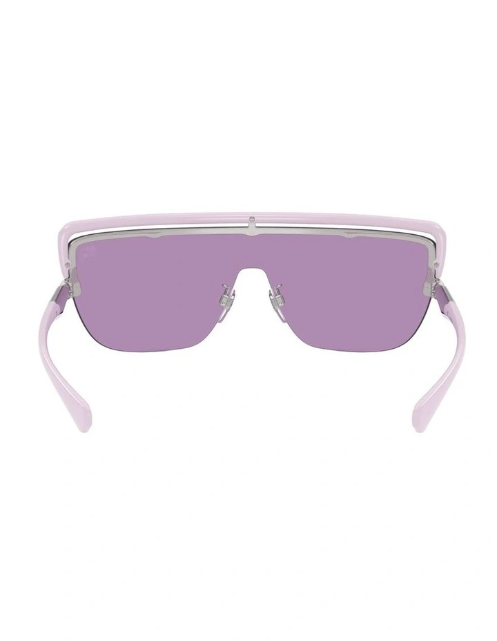 Metal Sunglasses in Violet image 3