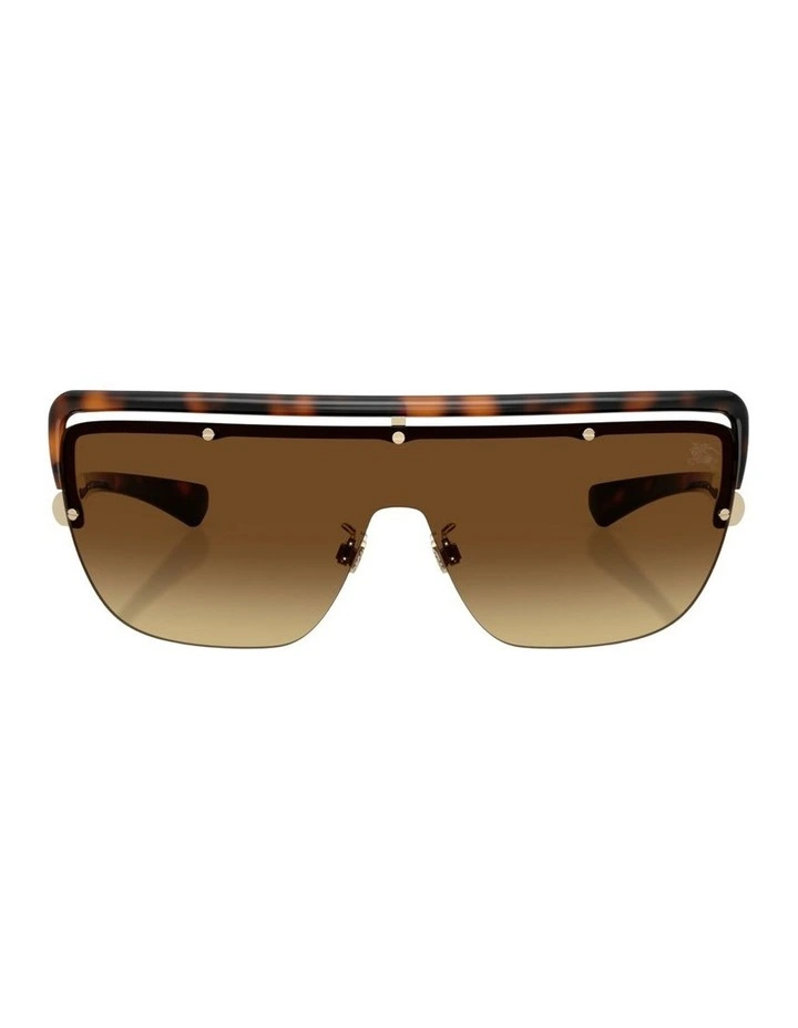 Metal Sunglasses in Brown image 1