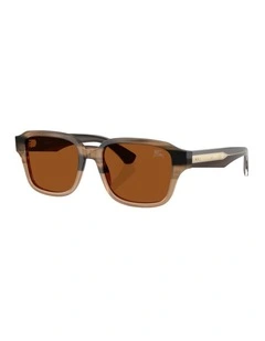 Burberry Acetate Sunglasses in Beige
