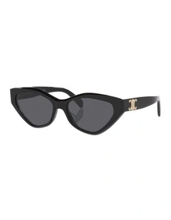 Triomphe Acetate Sunglasses CL40323U in Black