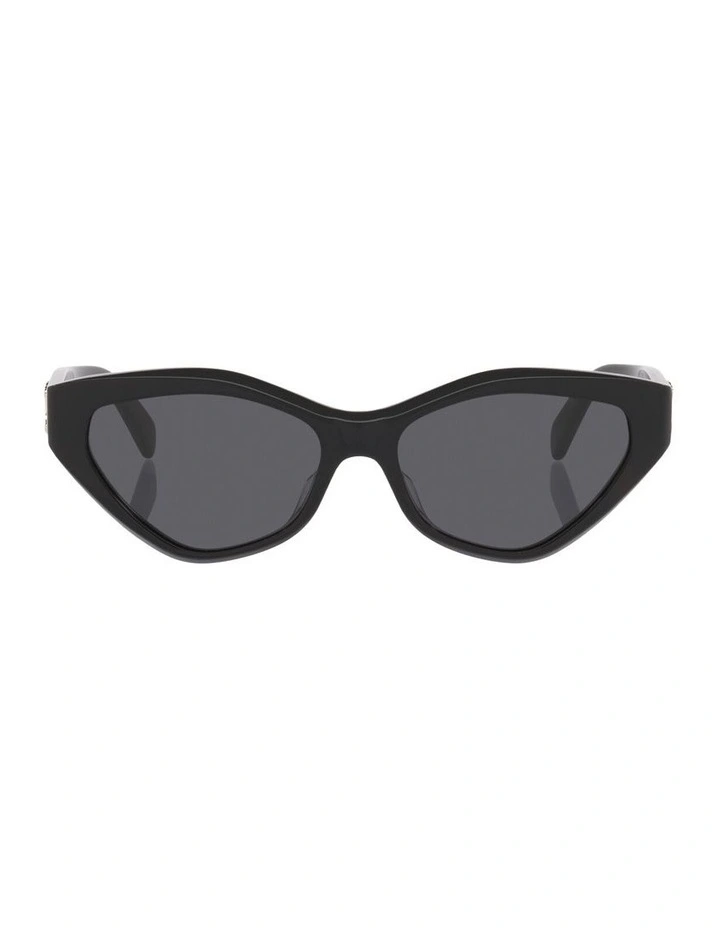 Triomphe Acetate Sunglasses CL40323U in Black image 2
