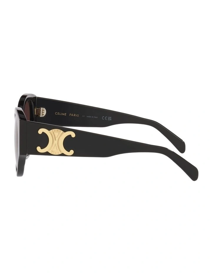 Maxi Triomphe Acetate Sunglasses CL40328U in Black image 3