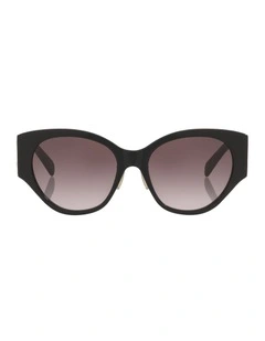 Maxi Triomphe Acetate Sunglasses CL40328F in Black