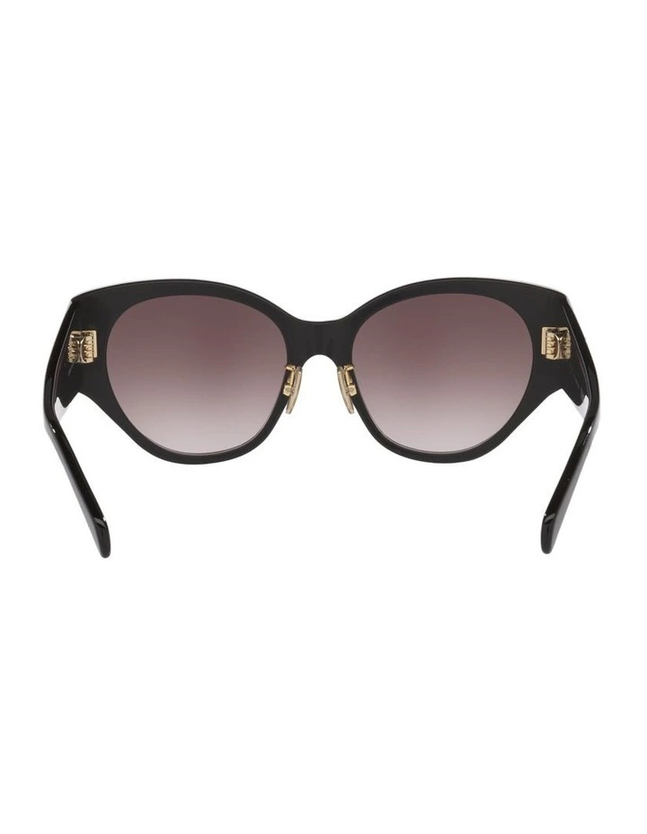 Maxi Triomphe Acetate Sunglasses CL40328F in Black image 2
