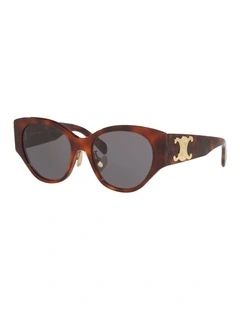 Maxi Triomphe Acetate Sunglasses CL40328F in Tortoise
