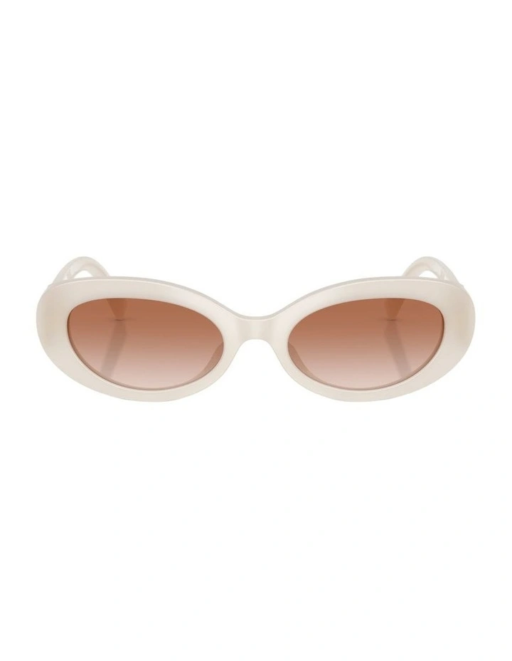 Acetate Sunglasses in White image 1