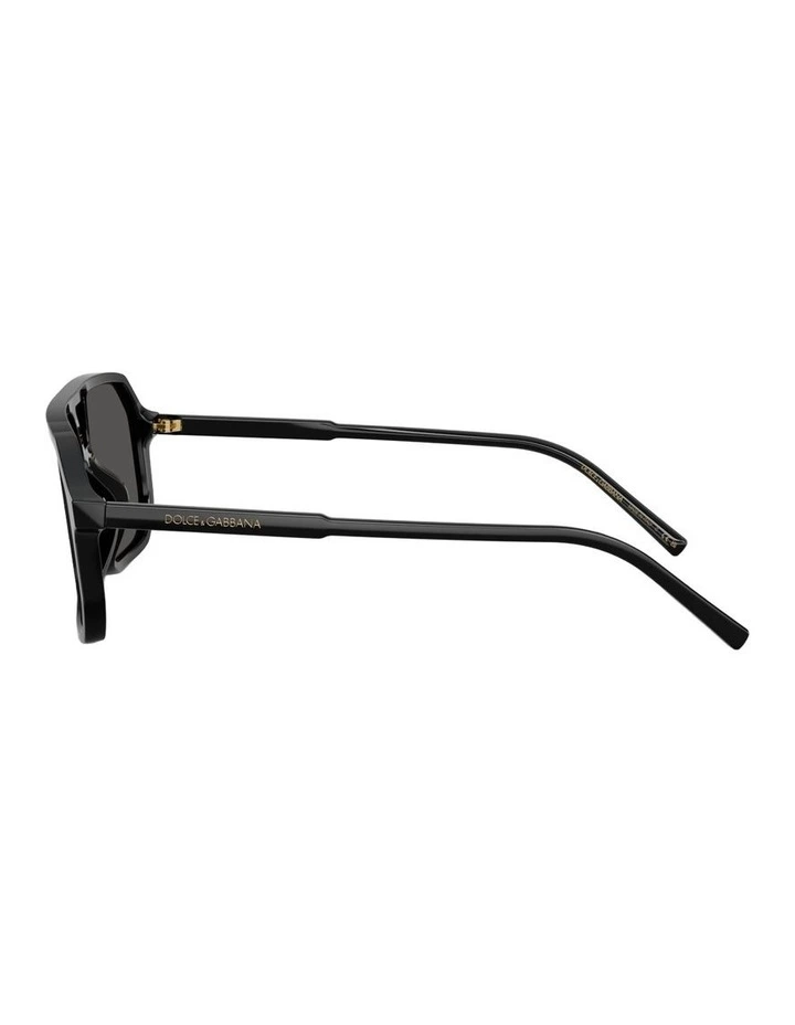 Acetate Sunglasses in Black image 3