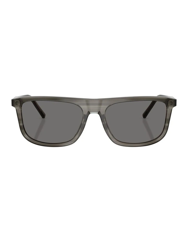 Acetate Polarised Sunglasses in Grey image 2