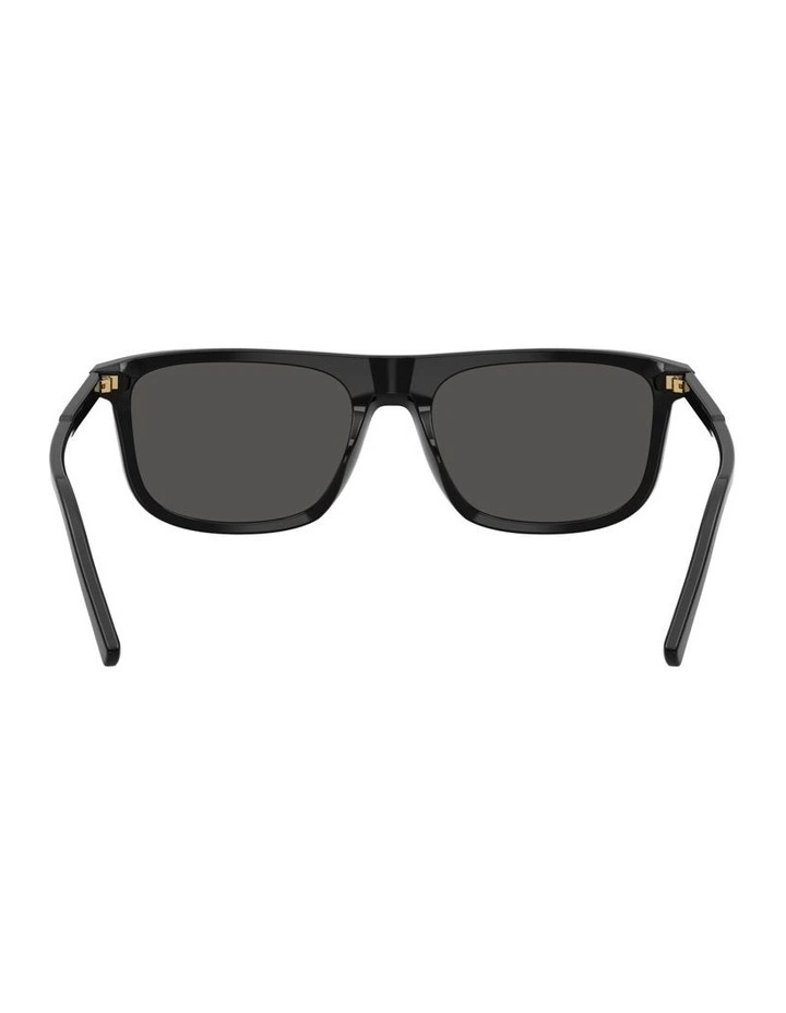 Acetate Sunglasses in Black image 3