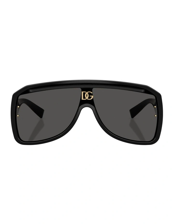 Injected Sunglasses in Black image 1