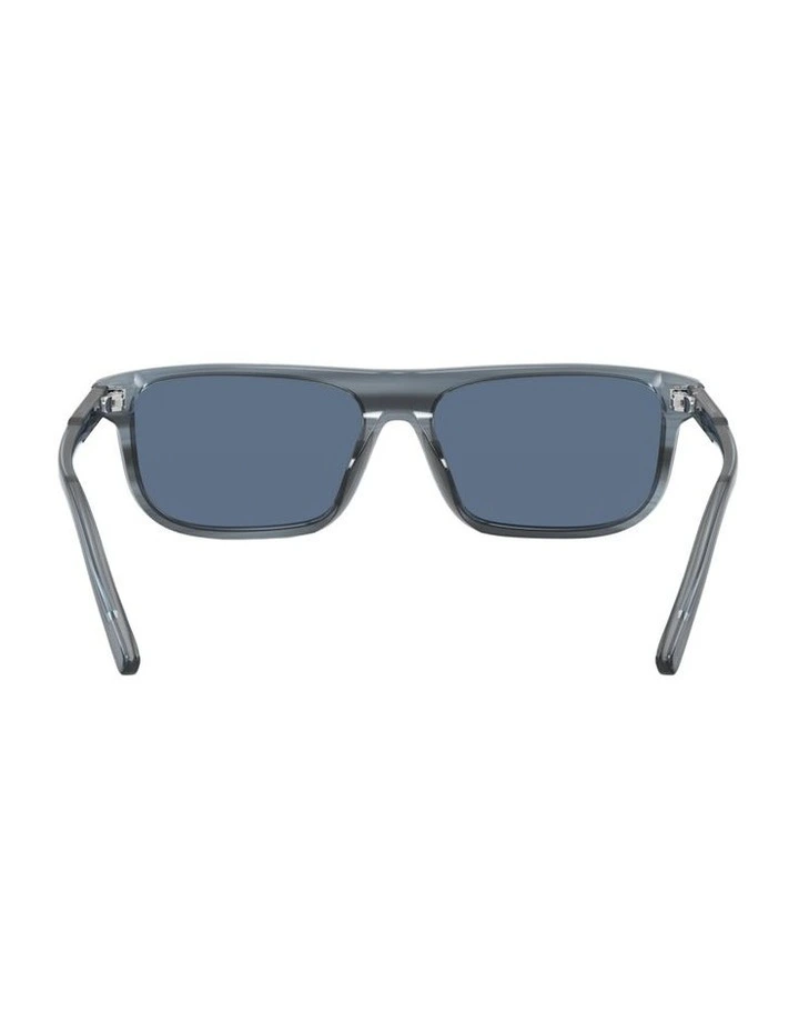 Acetate Sunglasses in Blue image 3