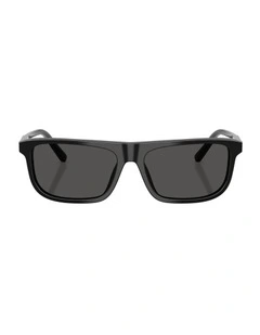 Acetate Sunglasses in Black