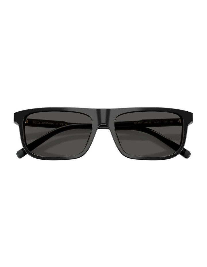 Acetate Sunglasses in Black image 3