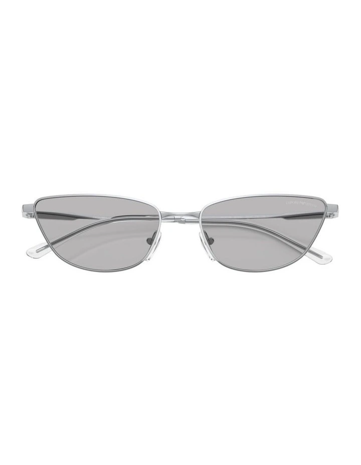 Metal Sunglasses in Silver image 3