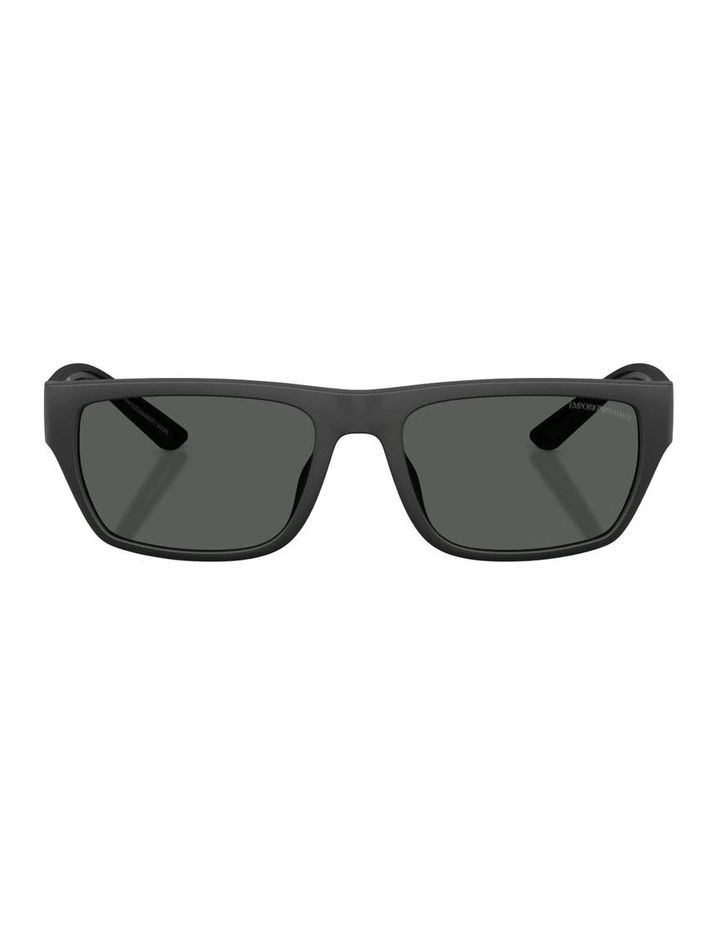 Injected Sunglasses in Black image 2