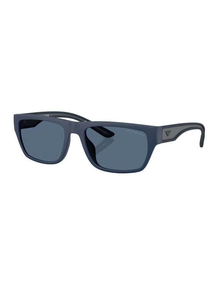 Injected Sunglasses in Blue image 1