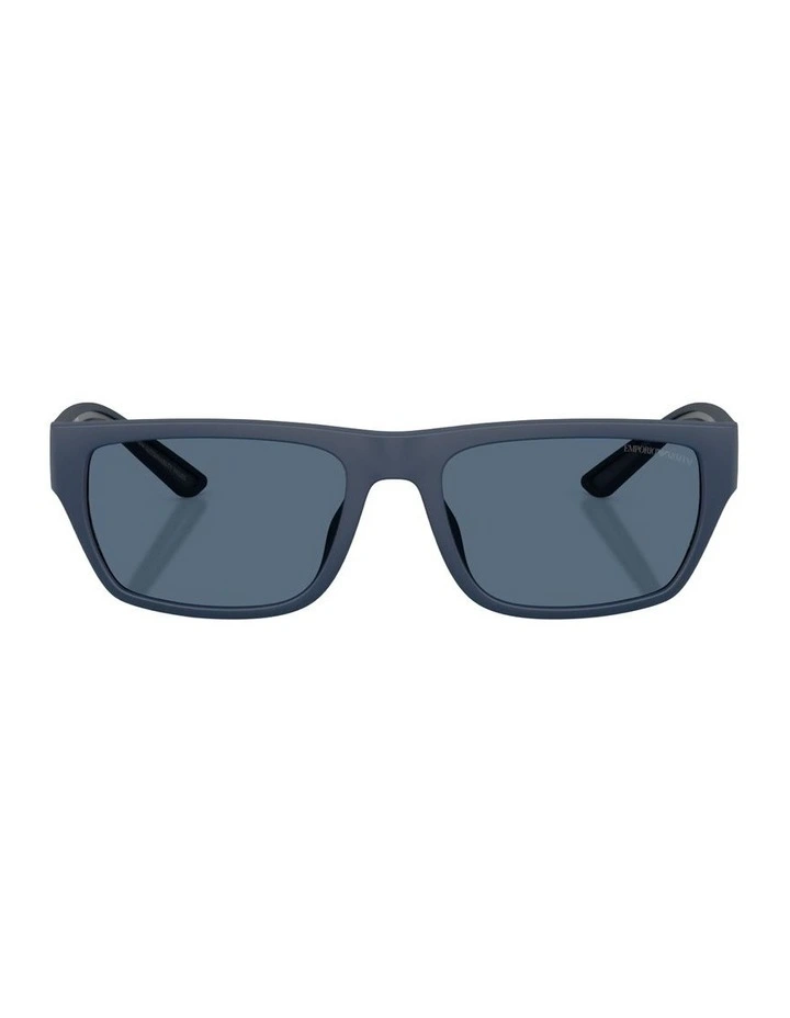 Injected Sunglasses in Blue image 2