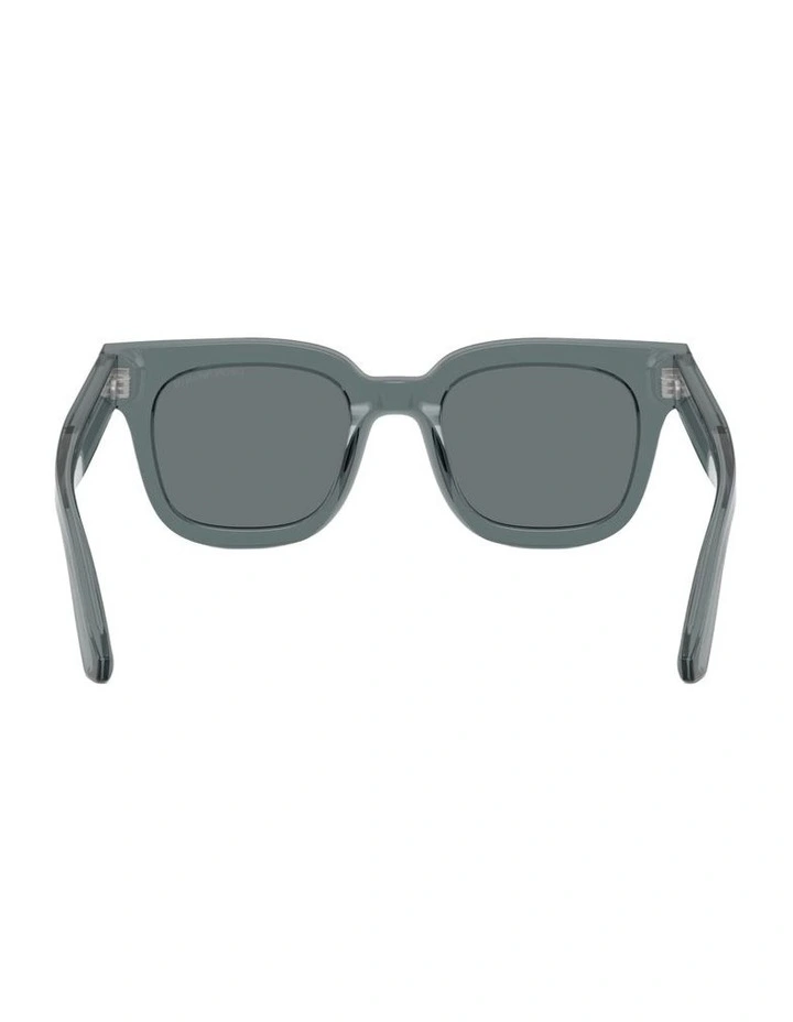 Acetate Sunglasses in Grey image 3
