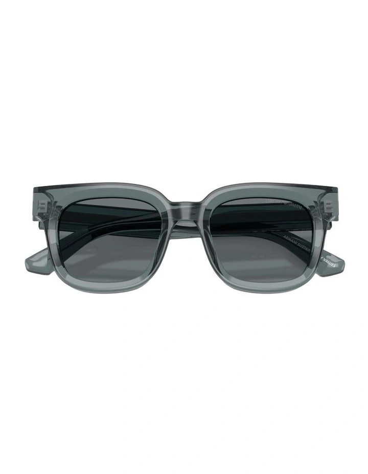 Acetate Sunglasses in Grey image 4