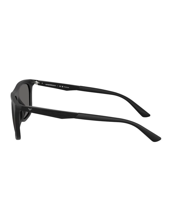 Injected Sunglasses in Black image 2