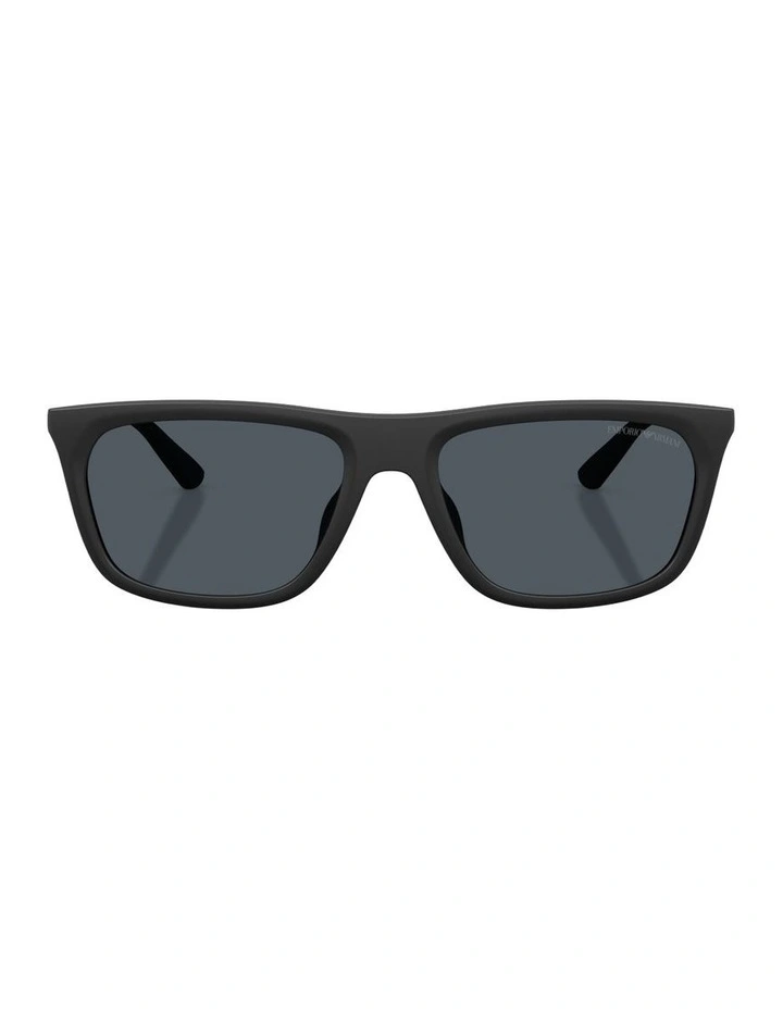 Injected Sunglasses in Black image 1
