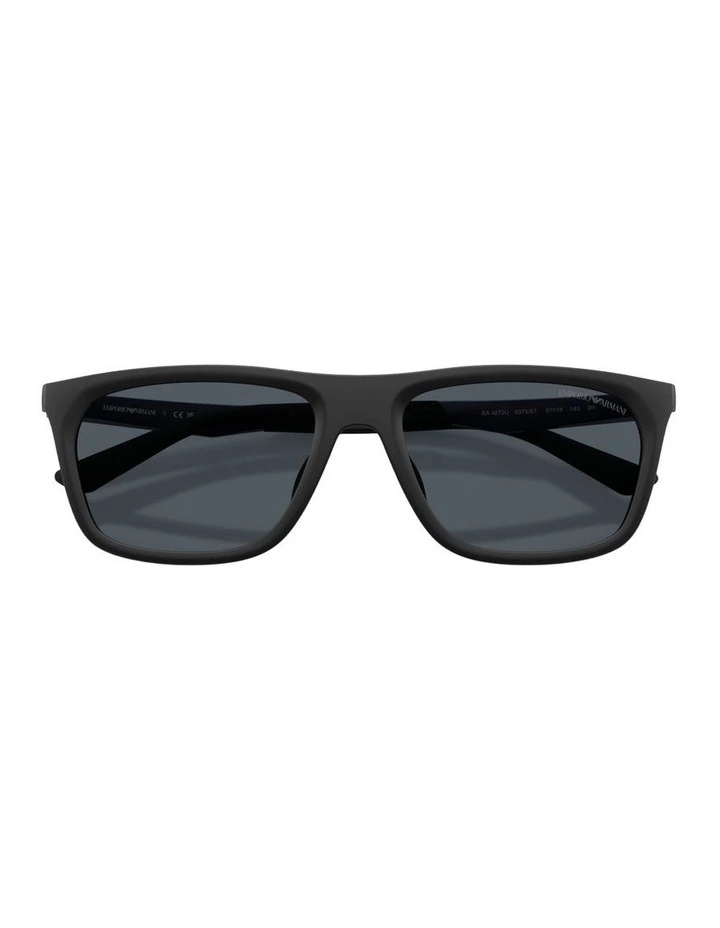 Injected Sunglasses in Black image 3