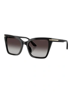 Acetate Sunglasses in Black
