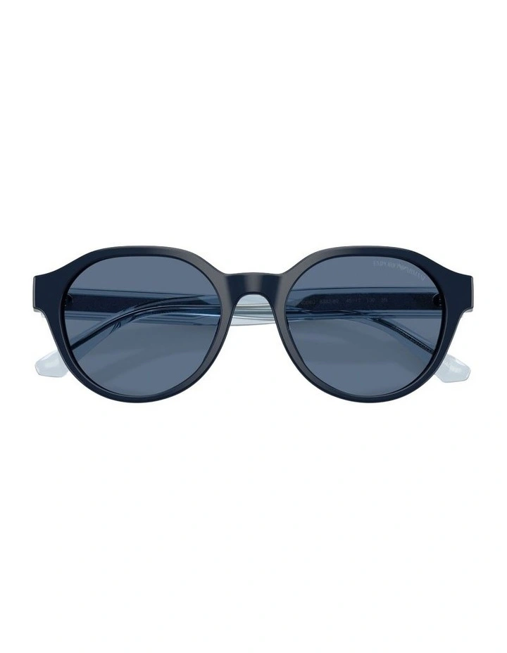 Acetate Sunglasses in Blue image 3