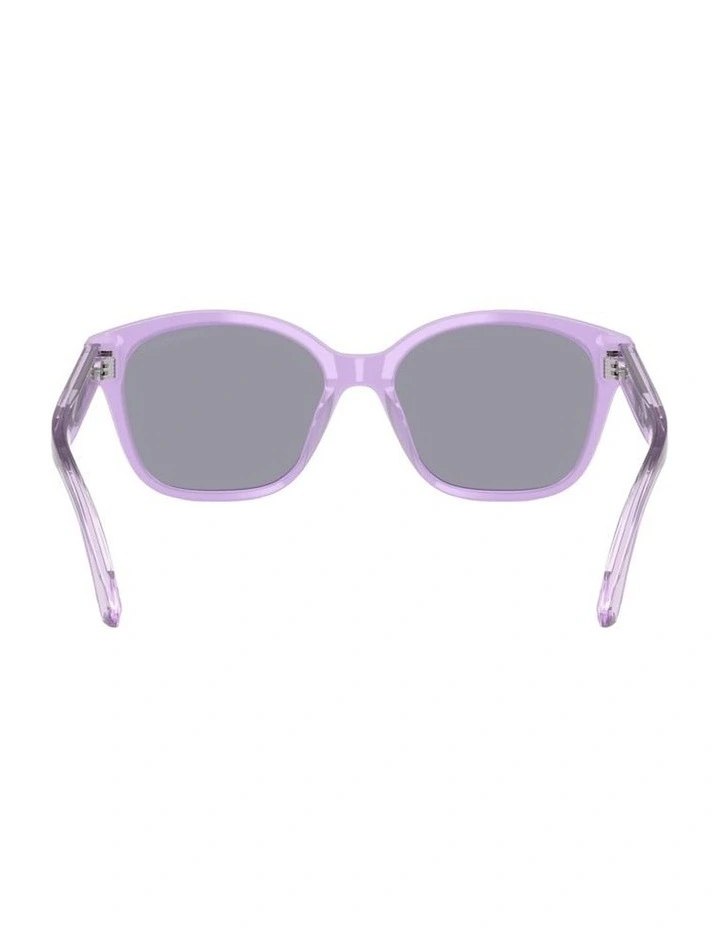 Acetate Sunglasses in Violet image 3