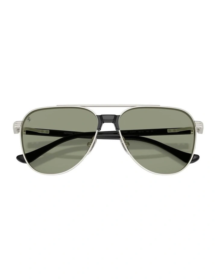 Titanium Sunglasses in Silver image 3