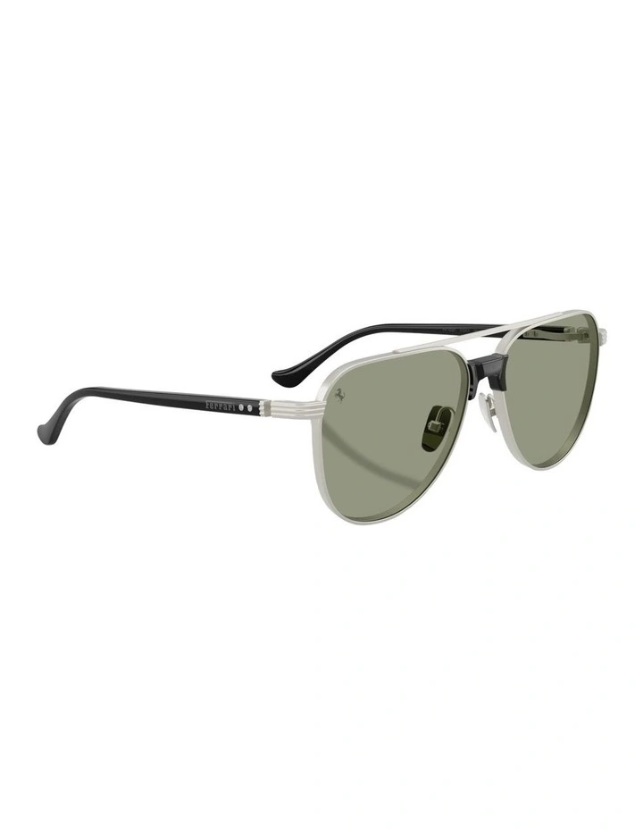 Titanium Sunglasses in Silver image 4