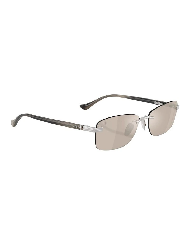 Titanium Sunglasses in Multi image 5