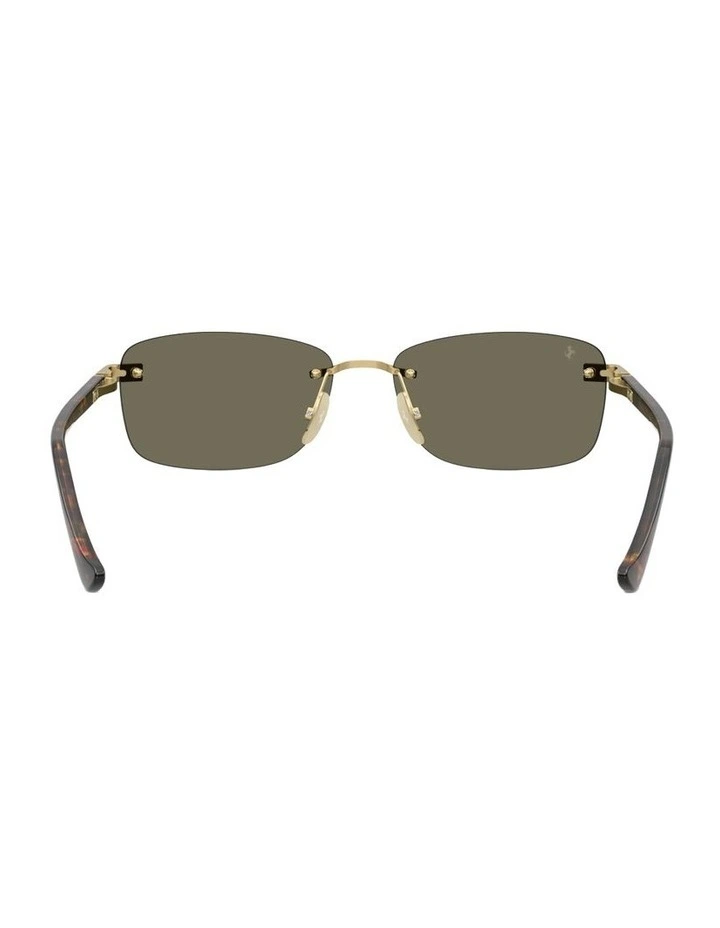 Titanium Sunglasses in Gold image 2