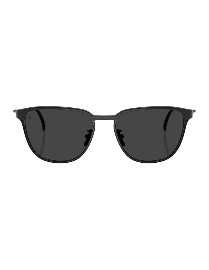 Metal Polarised Sunglasses in Black image 2