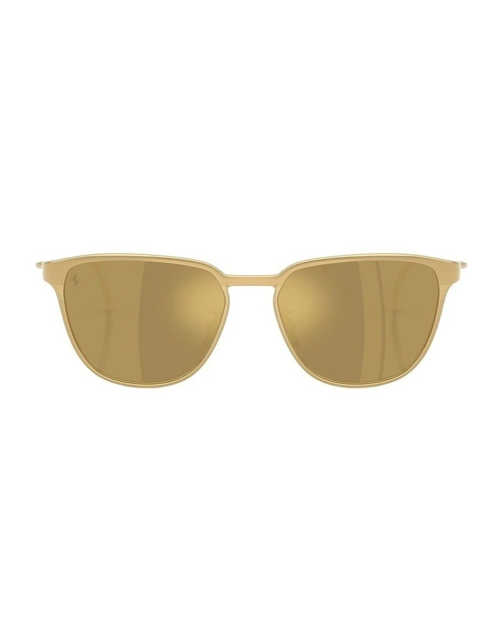 Metal Sunglasses in Gold image 2