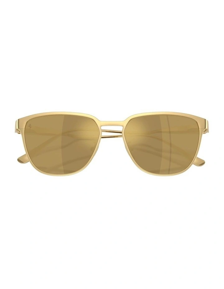 Metal Sunglasses in Gold image 4