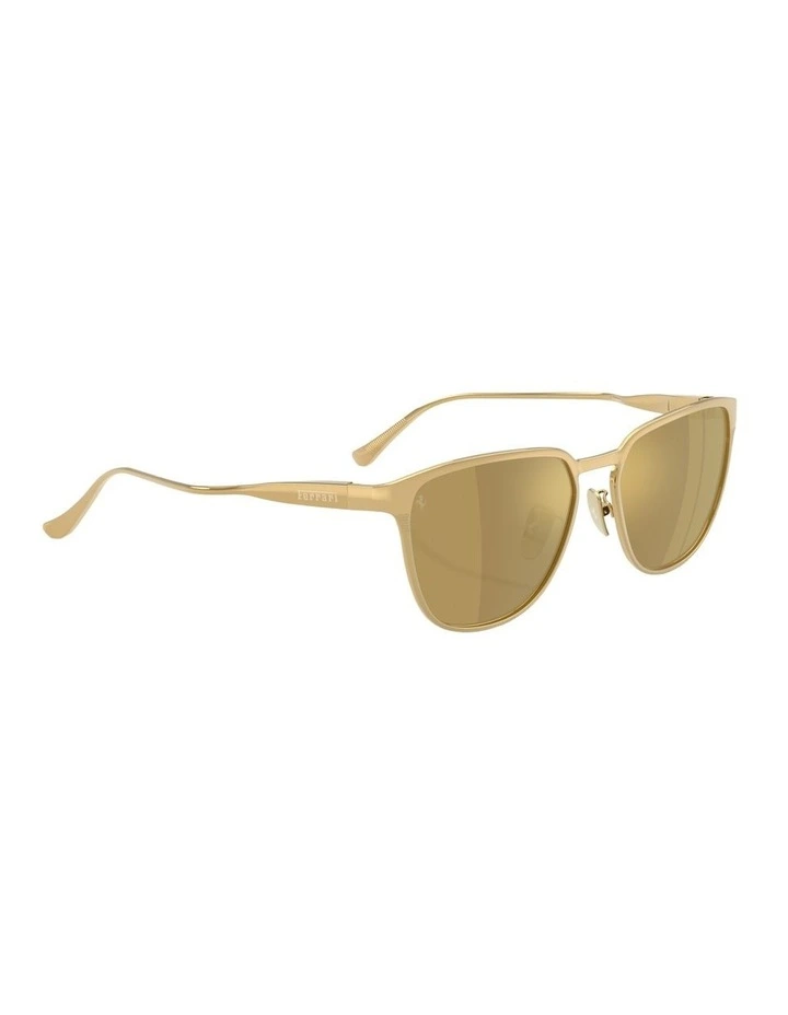 Metal Sunglasses in Gold image 5