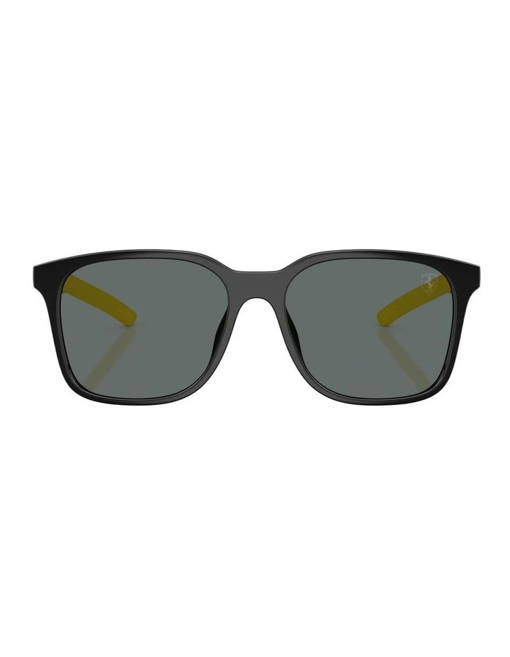 Injected Polarised Sunglasses in Black image 1