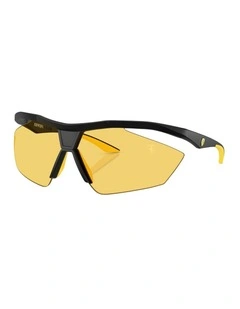 Injected Sunglasses in Black