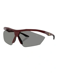 Injected Sunglasses in Red