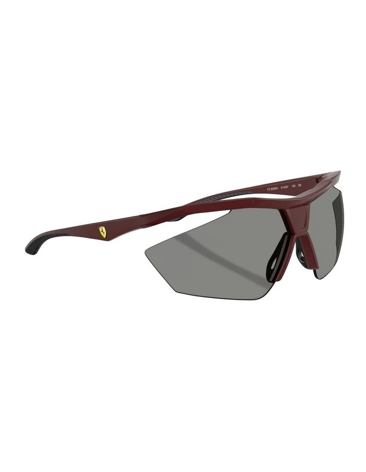 Injected Sunglasses in Red image 5