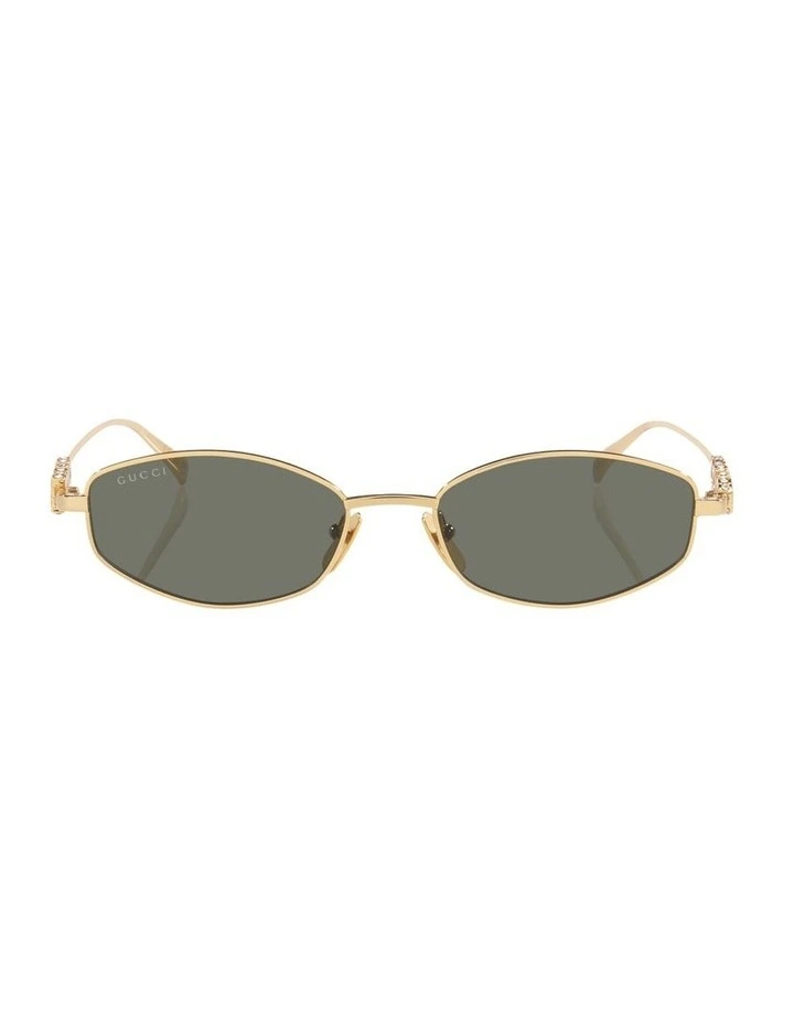 Metal Sunglasses in Gold GG1802S image 1